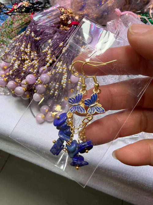 Pendientes de Piedras Naturales